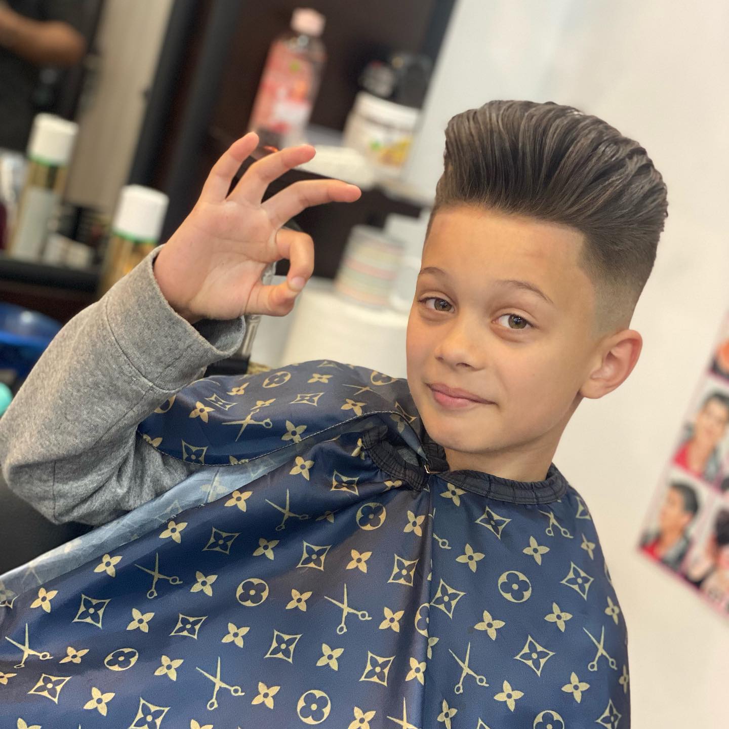 Skin fade haircut finished at A-Z Barbers, Cathays